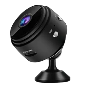 Close-up of the PebblePeek lens surrounded by its infrared LEDs